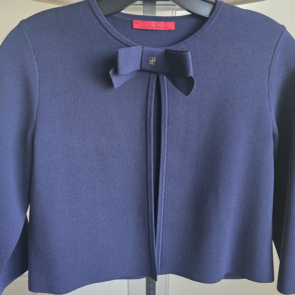 Carolina Herrera Navy Sweater - Picture 4 of 4